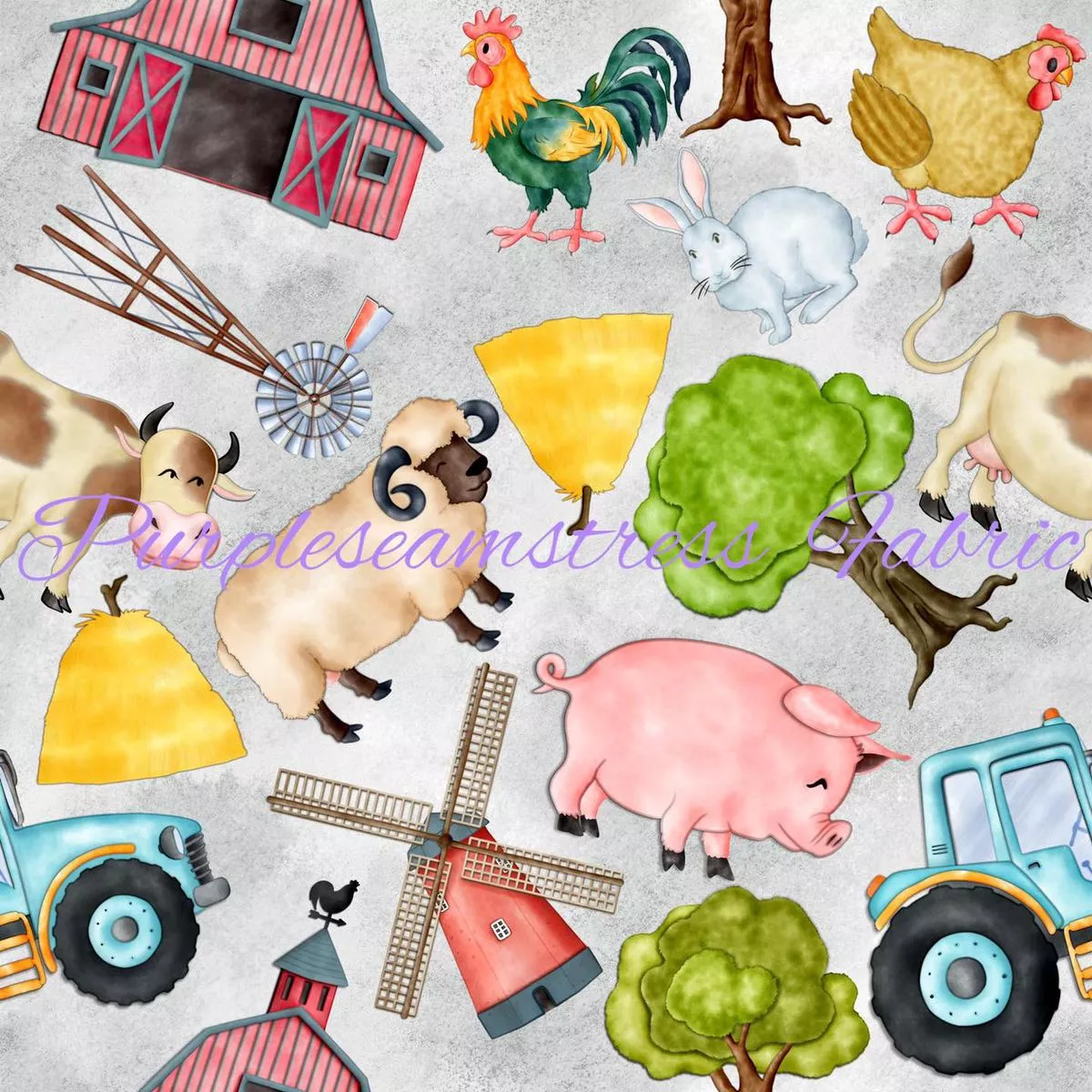 Old McDonalds FarmFabric