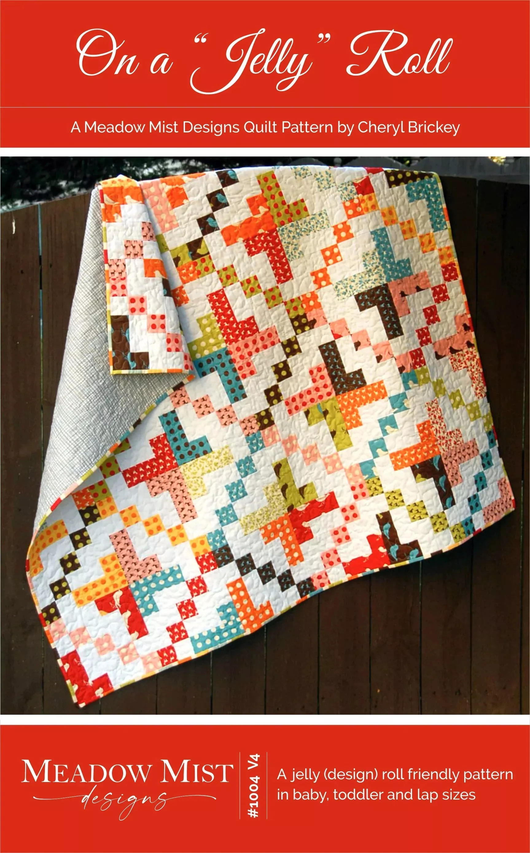 On a Jelly Roll Quilt Pattern