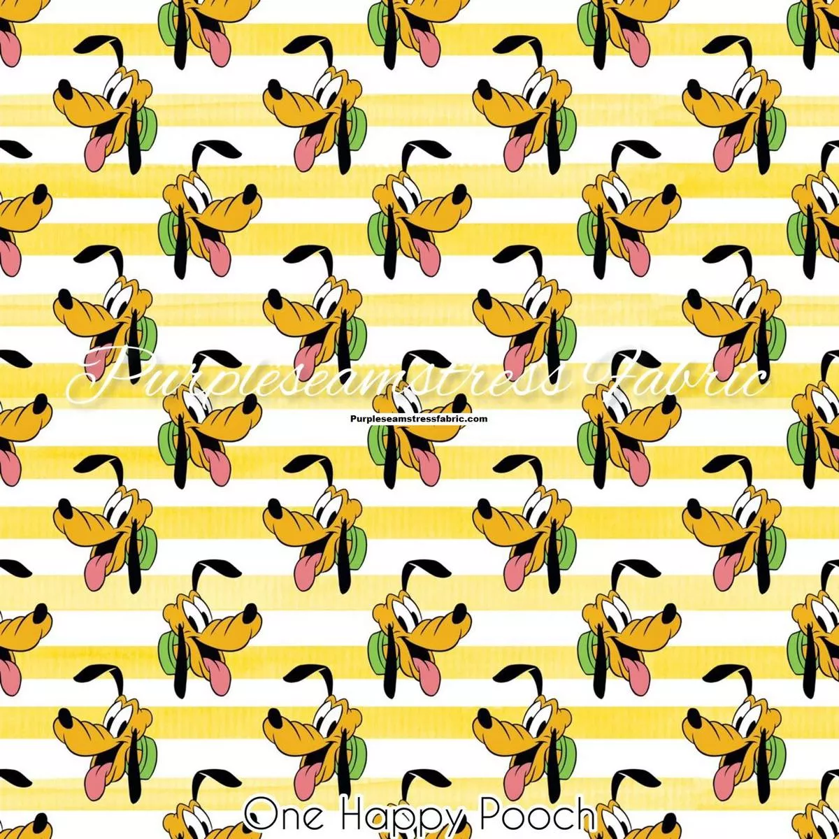 One Happy PoochFabric