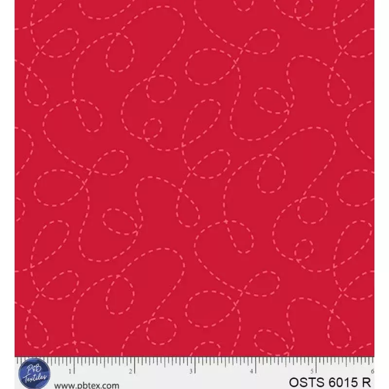 One Stitch Two Stitch – Red