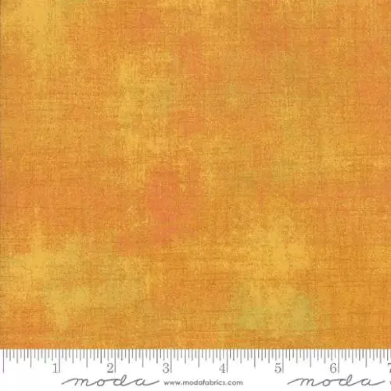 Orange Grunge Basics Butterscotch 44/45 Fabric Per Yard