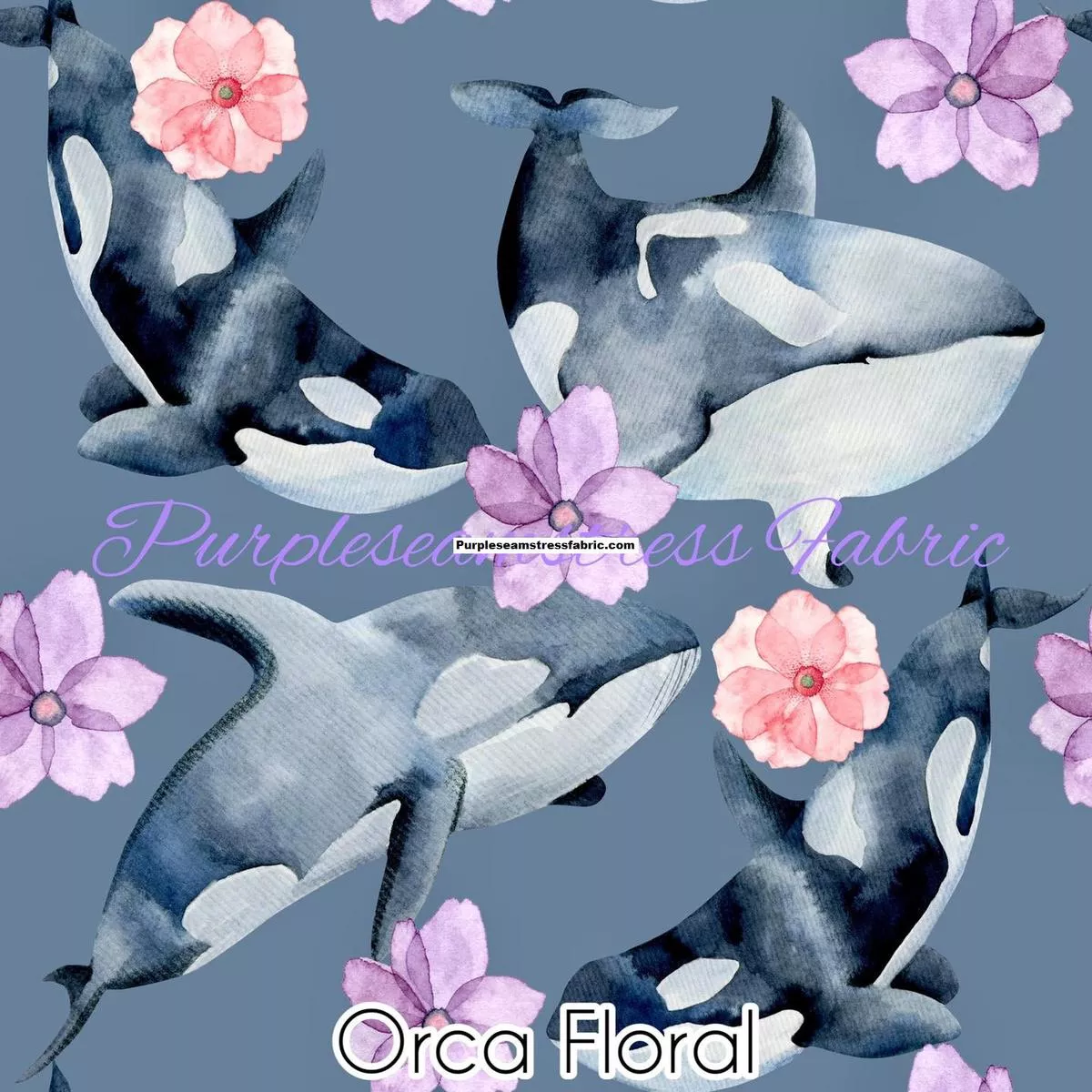 Orca FloralFabric