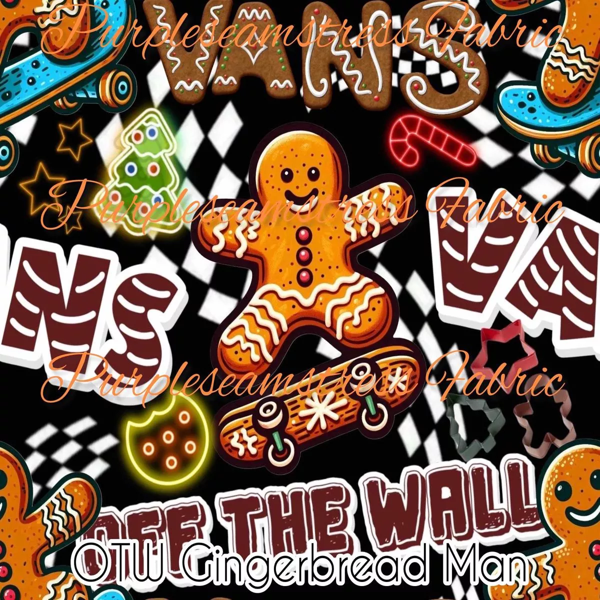 OTW Gingerbread ManFabric