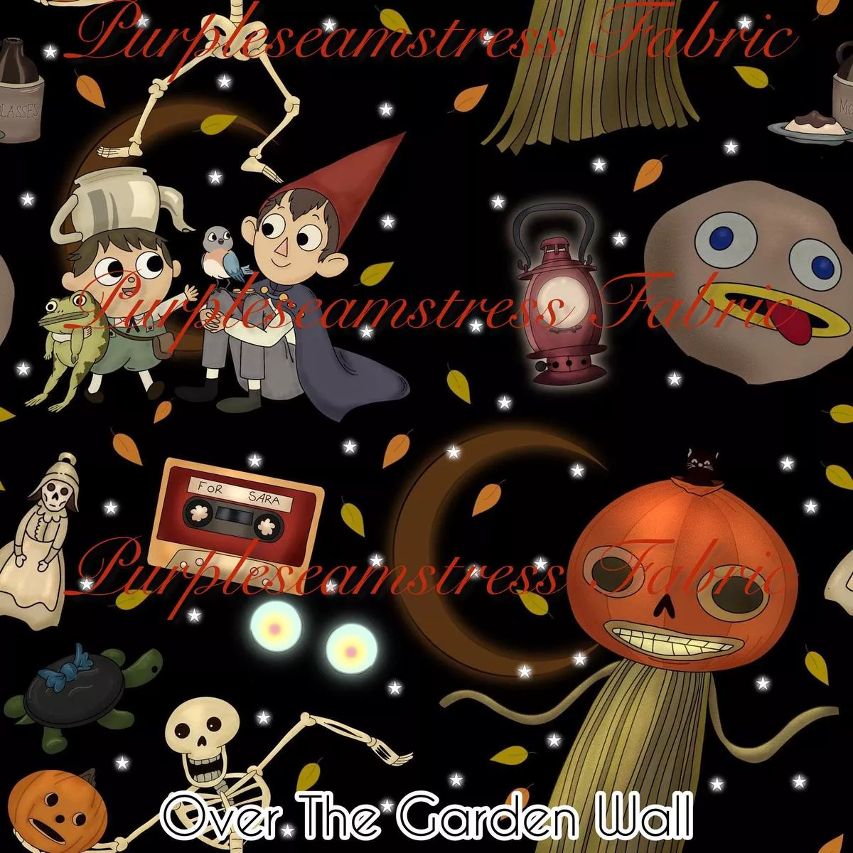 Over The Garden WallFabric