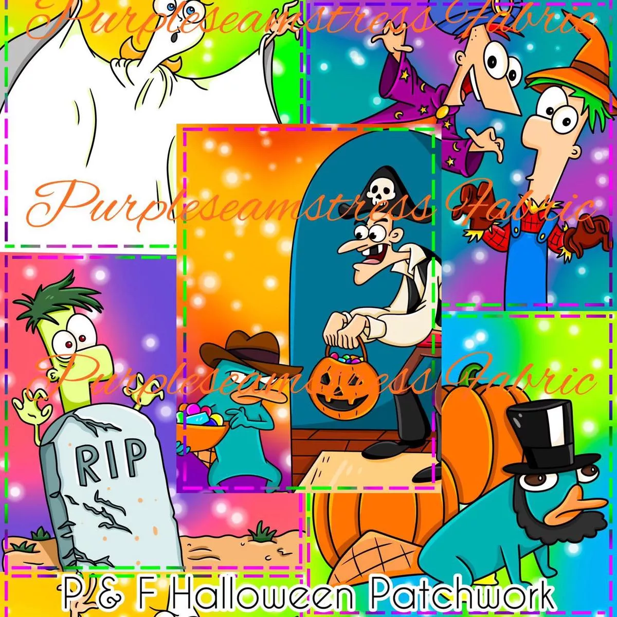 P & F Halloween PatchworkF…