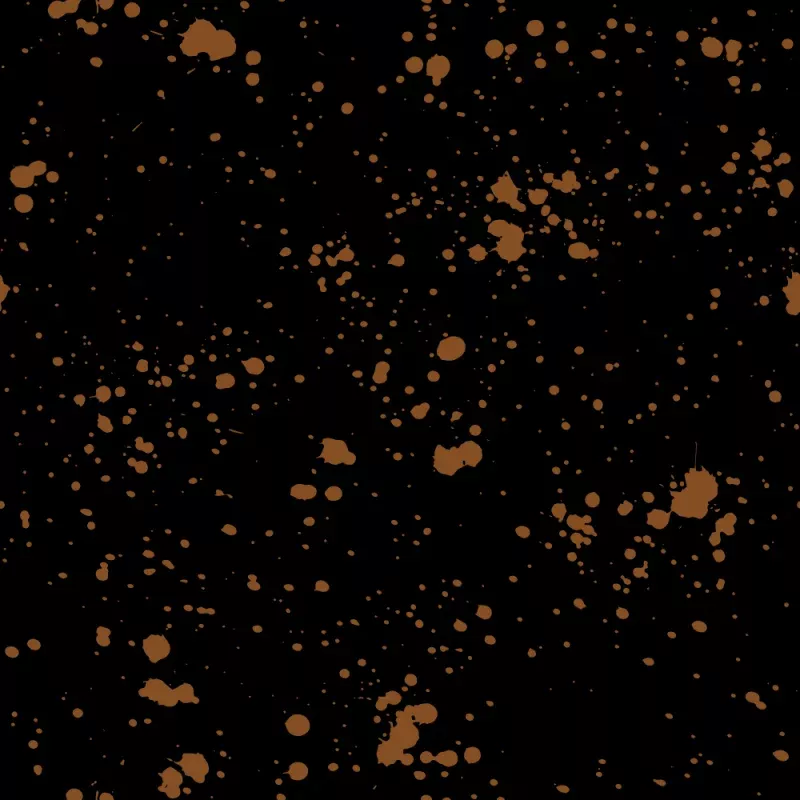 Paint Splatter Fabric – Russet