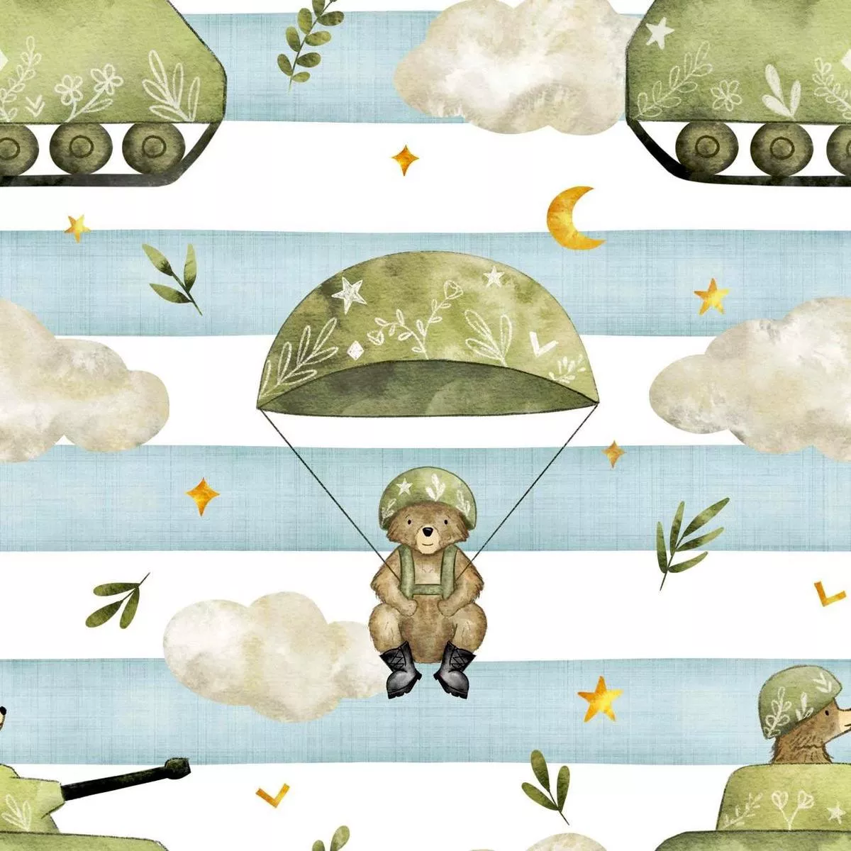Parachute BearFabric