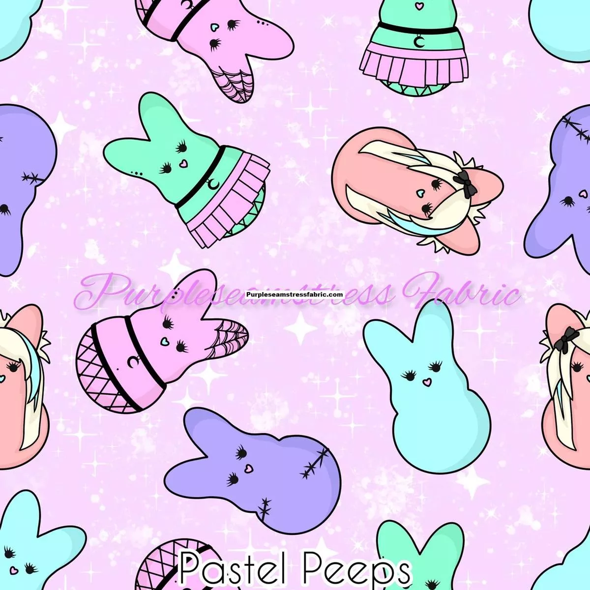 Pastel PeepsFabric