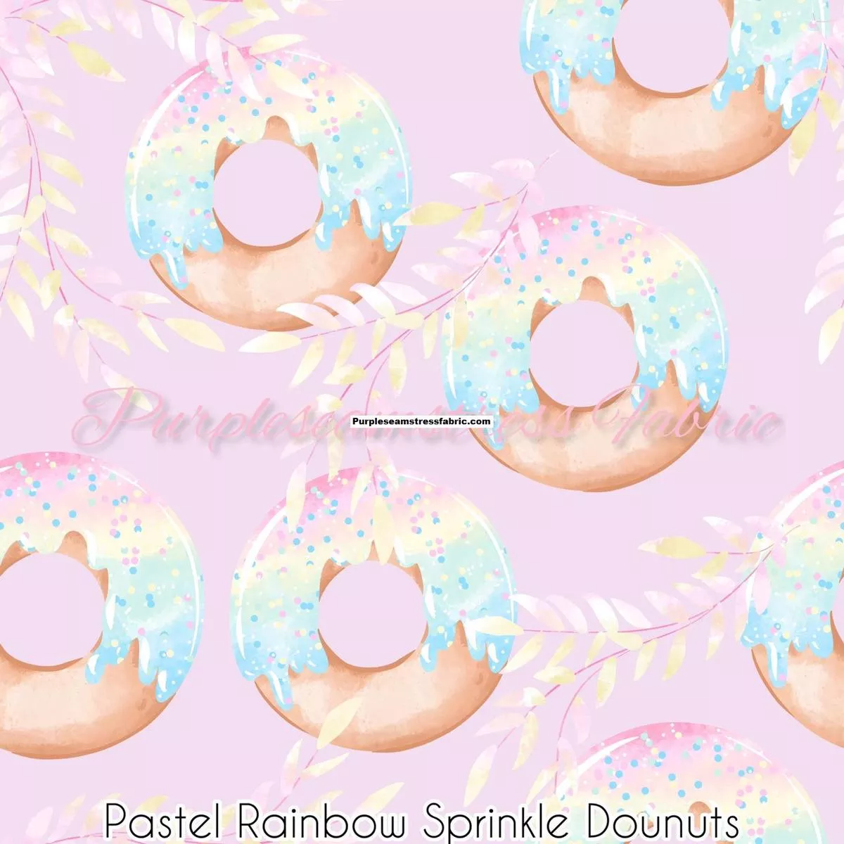 Pastel Rainbow Sprinkle DonutsF…