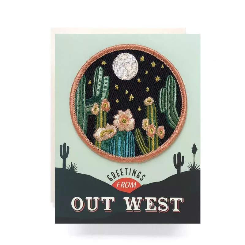 Patch Greeting Card | Out West