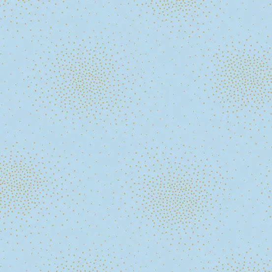 Patchwork Cotton Fabric – Spritz Metallic – Snow Shadow