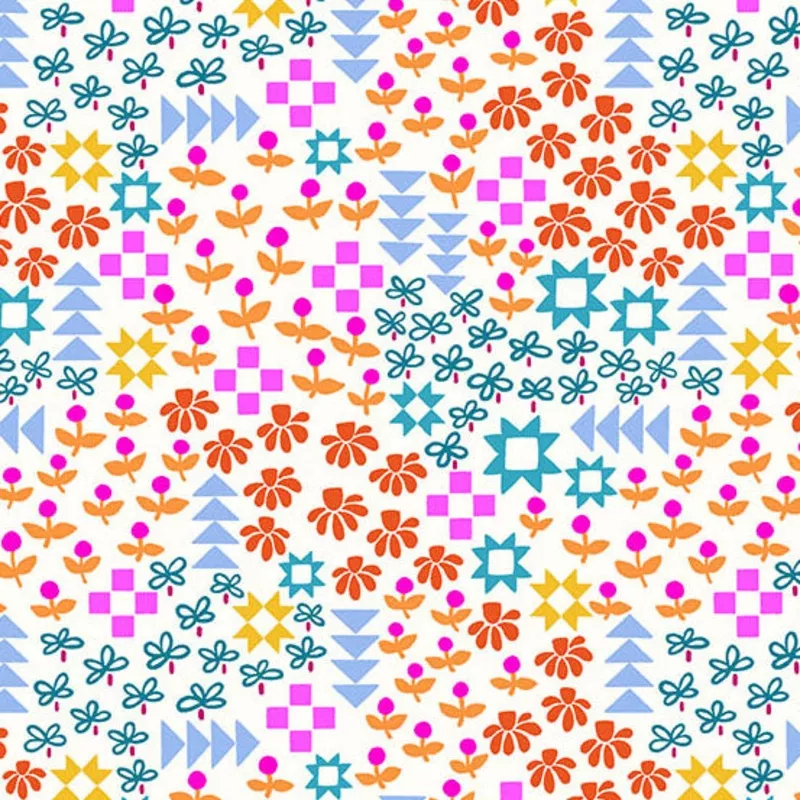 Patchwork and Petals by KP Creates : Patchwork and Petals Vanilla A-10614-L