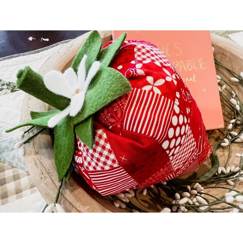 Patchy Strawberries (Downloadable Pattern)