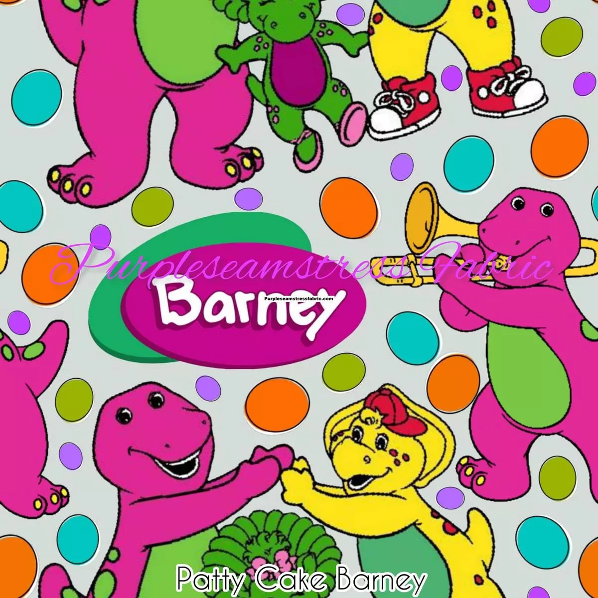 Patty Cake BarneyFabric