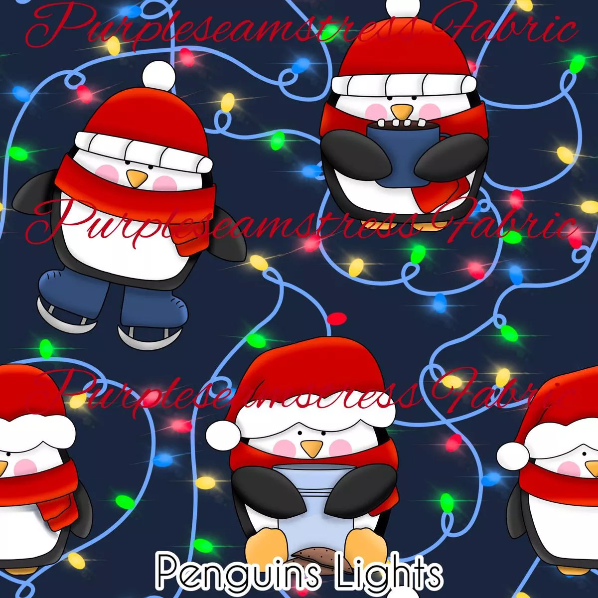 Penguins LightsFabric