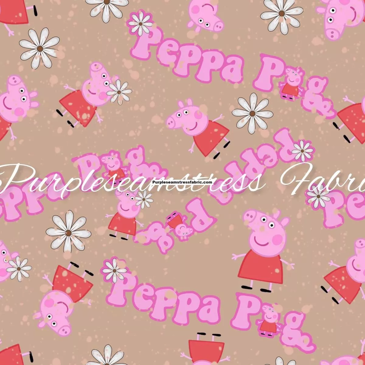 Peppa Pig On MochaFabric