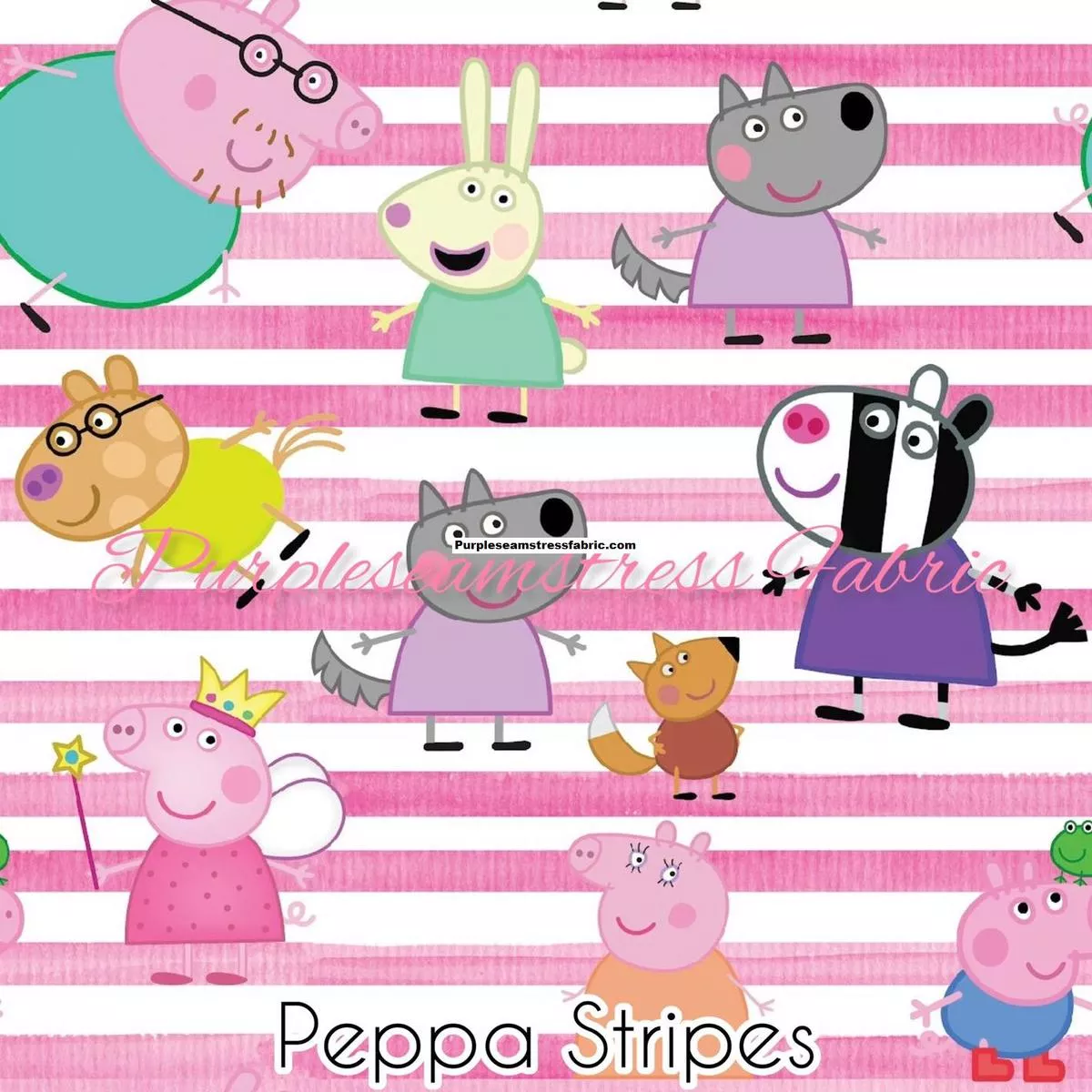 Peppa StripesFabric