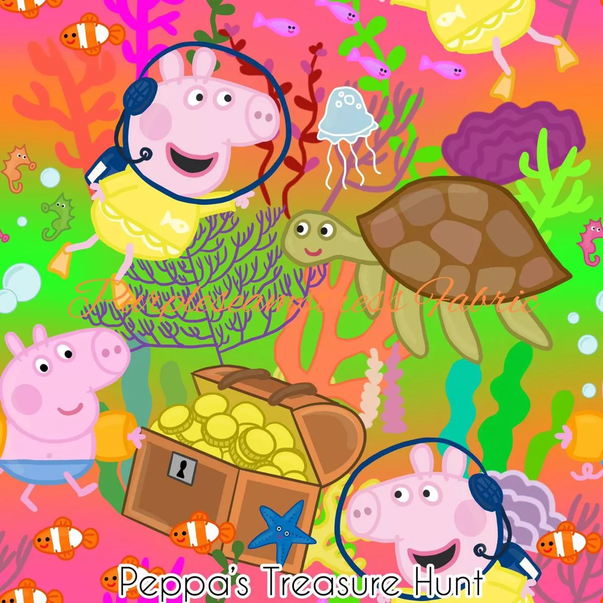Peppas Treasure HuntFabr…