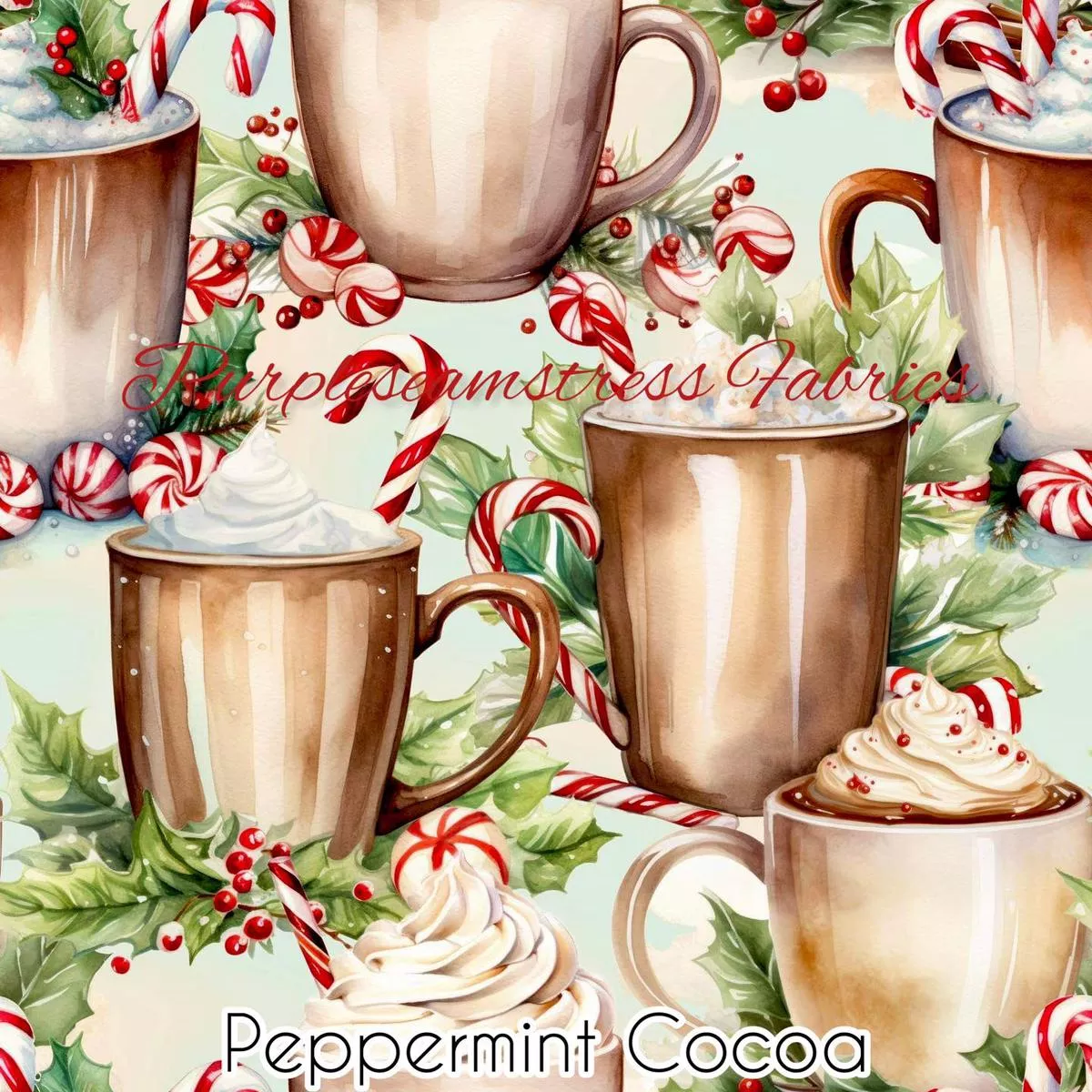 Peppermint CocoaFabric