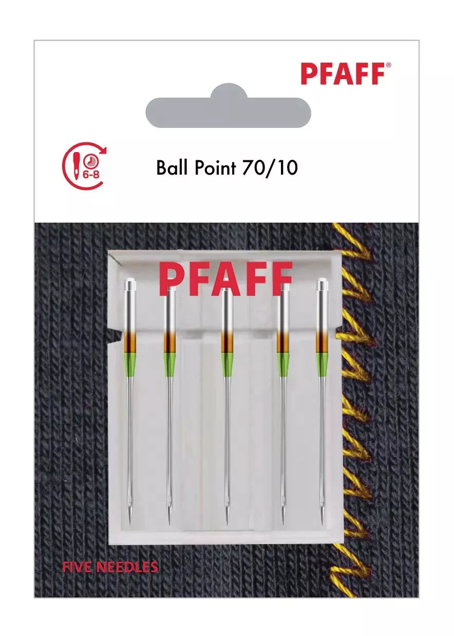 PFAFF Ball Point Needles Size 70/10 5-Pack