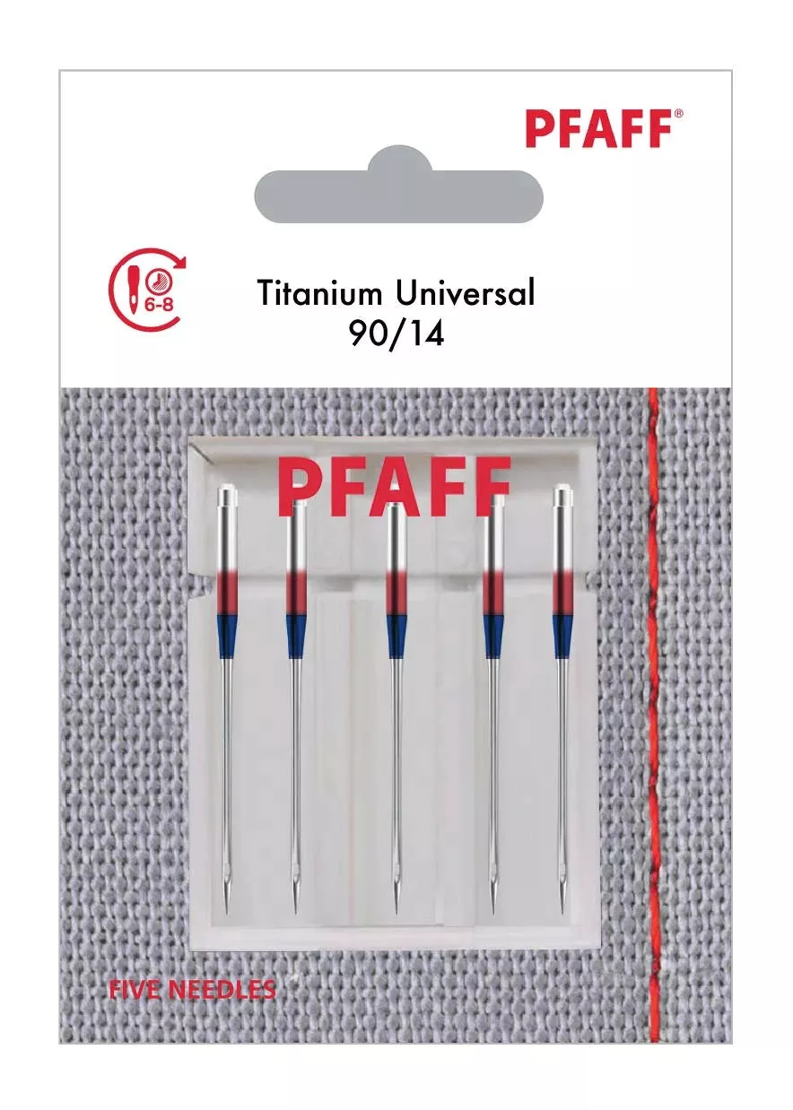PFAFF Titanium Universal Needles Size 90/14 5-Pack
