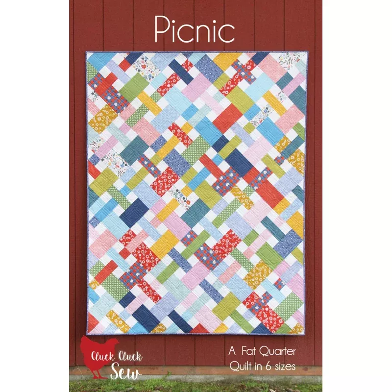 Picnic Quilt Pattern by Cluck, Cluck Sew