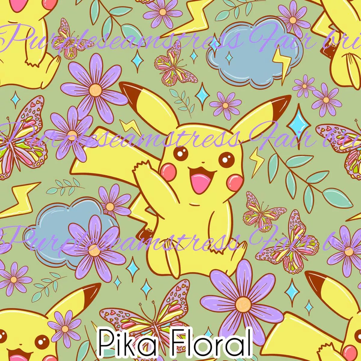 Pika FloralFabric