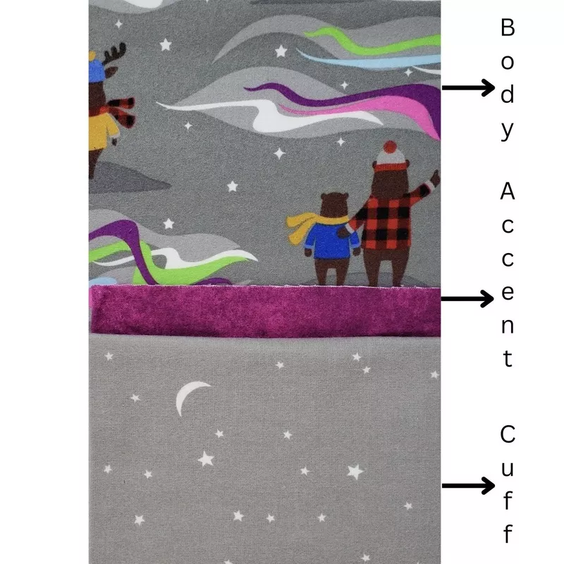 Pillowcase Kit – Under the Stars (Flannel)