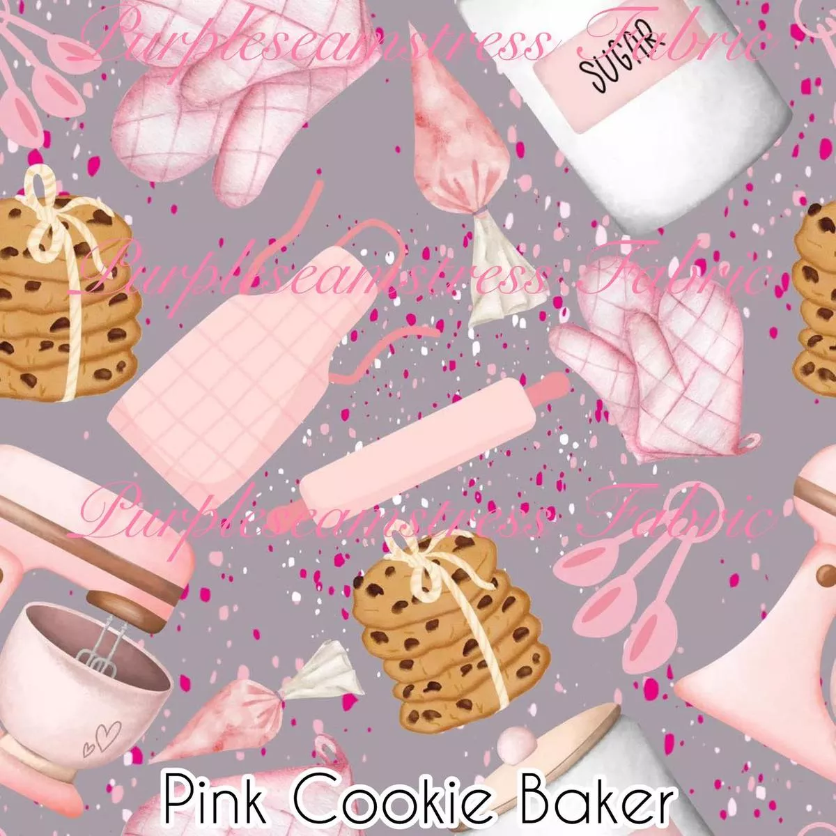 Pink Cookie BakerFabric