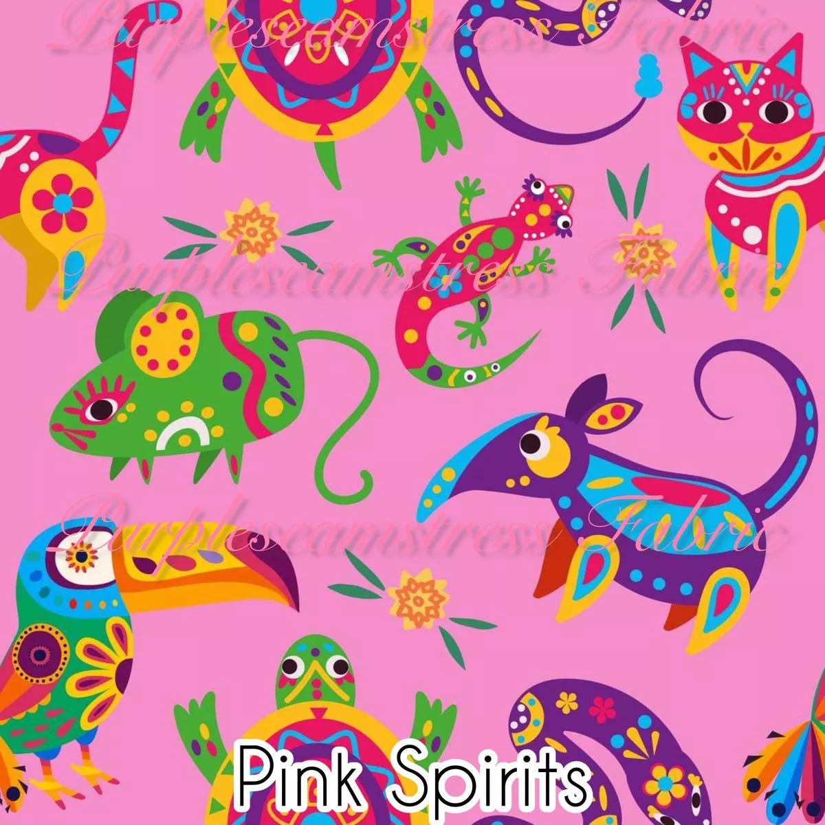Pink SpiritsFabric