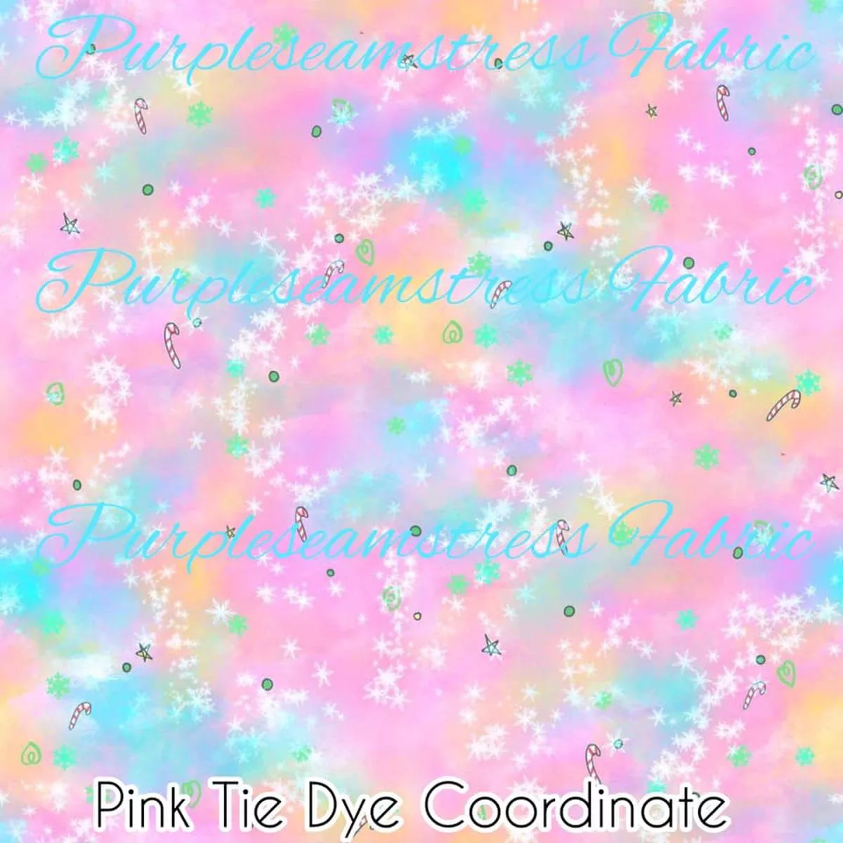 Pink Tie Dye CoordinateFabric