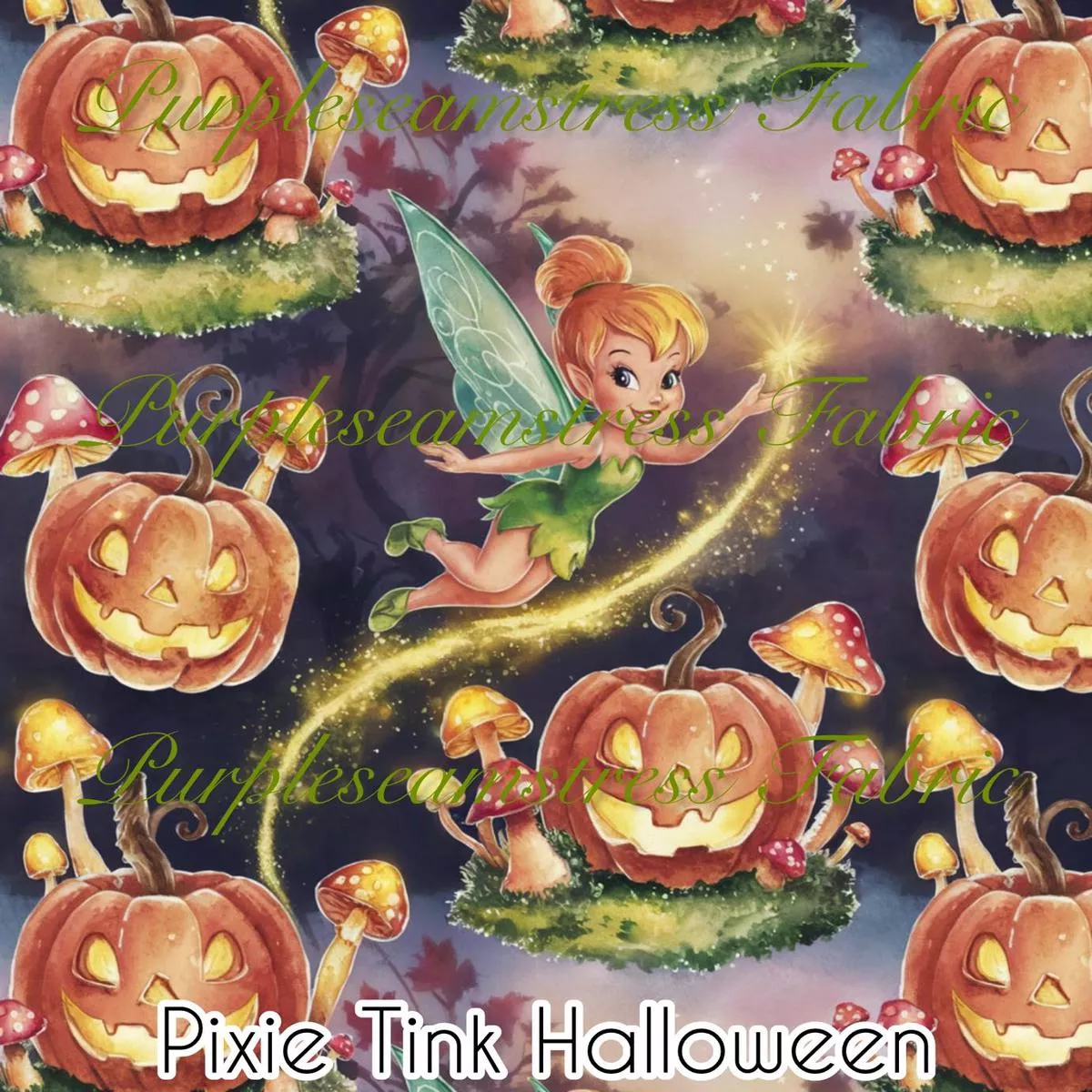 Pixie Tink HalloweenFabric