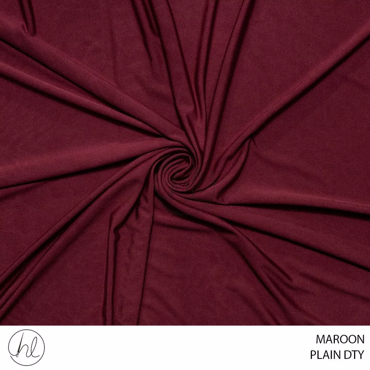 PLAIN DTY 51 MAROON 150C PER M