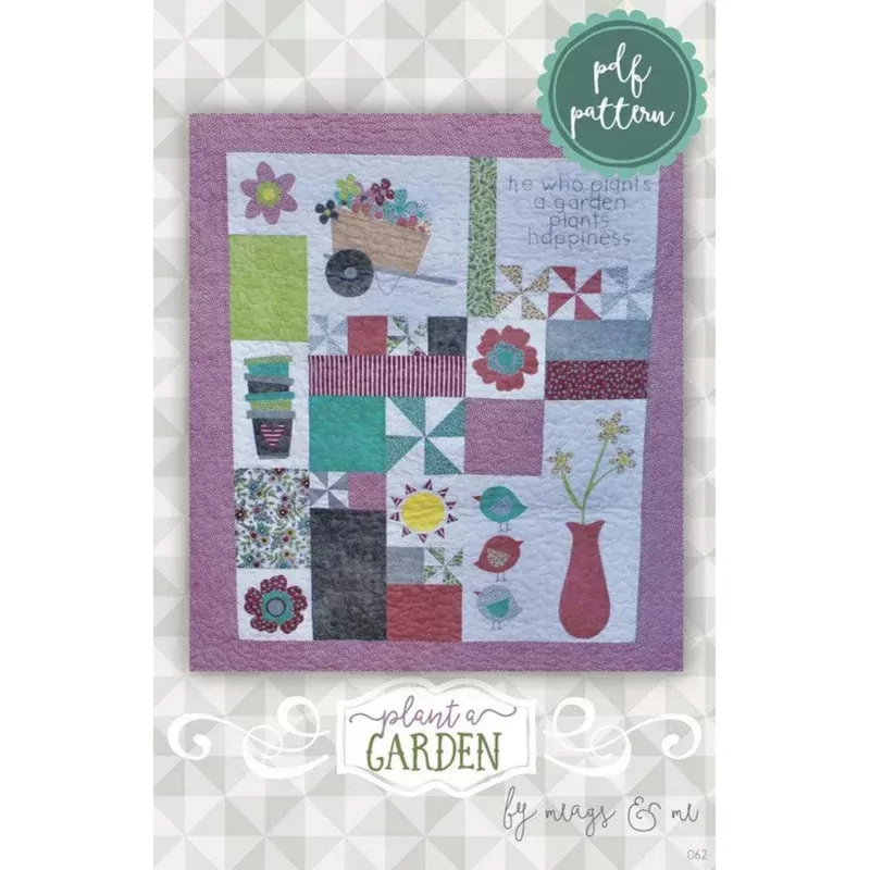 Plant a Garden pattern – designed by Meags & Me