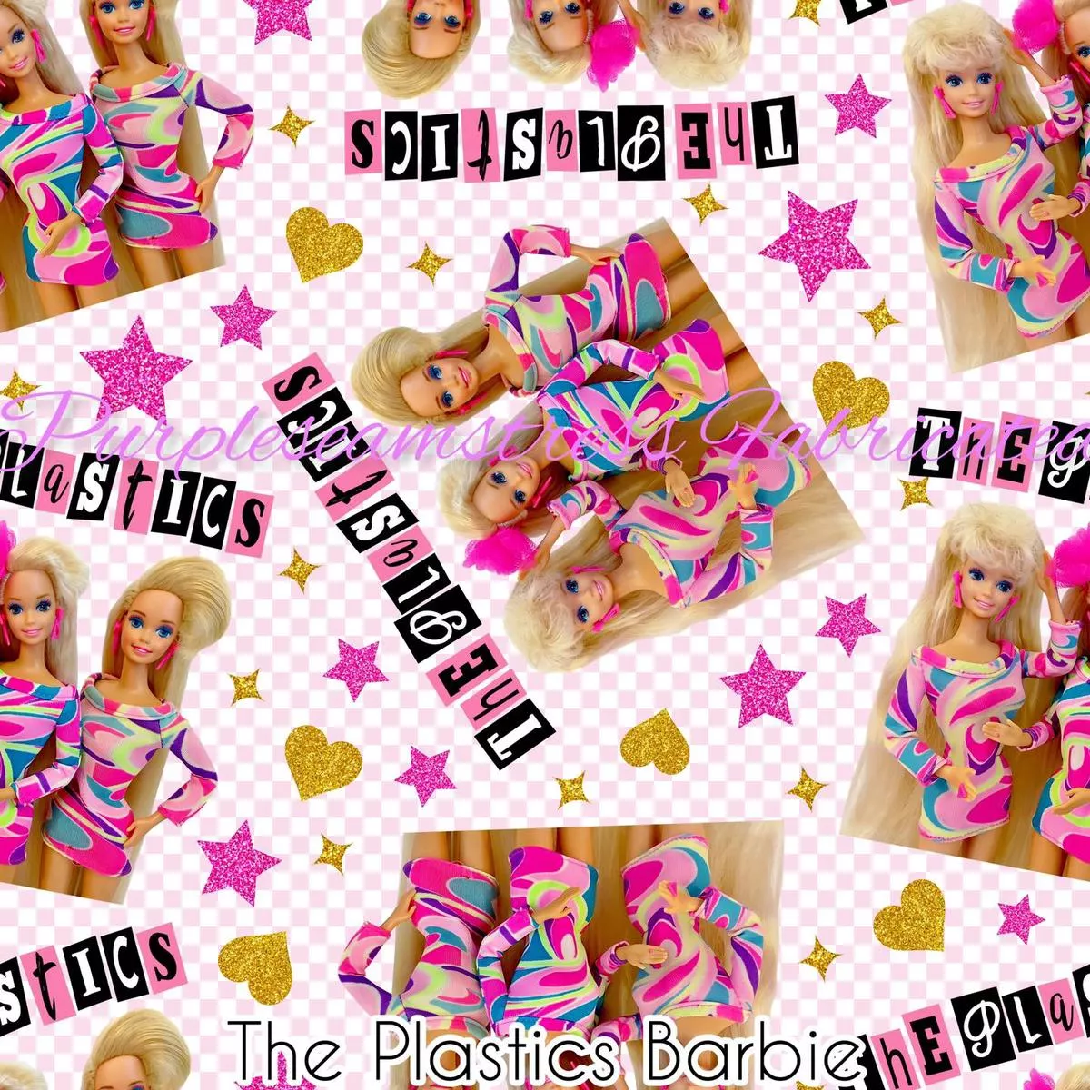 The Plastics BarbieFabric