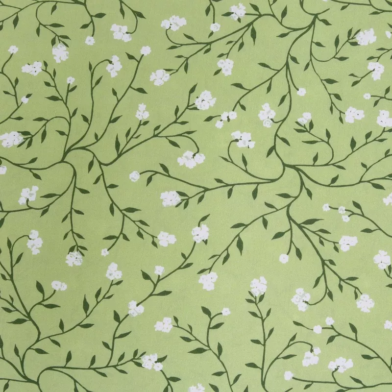 Plentiful Fabric Collection – Dancing Florets Sage