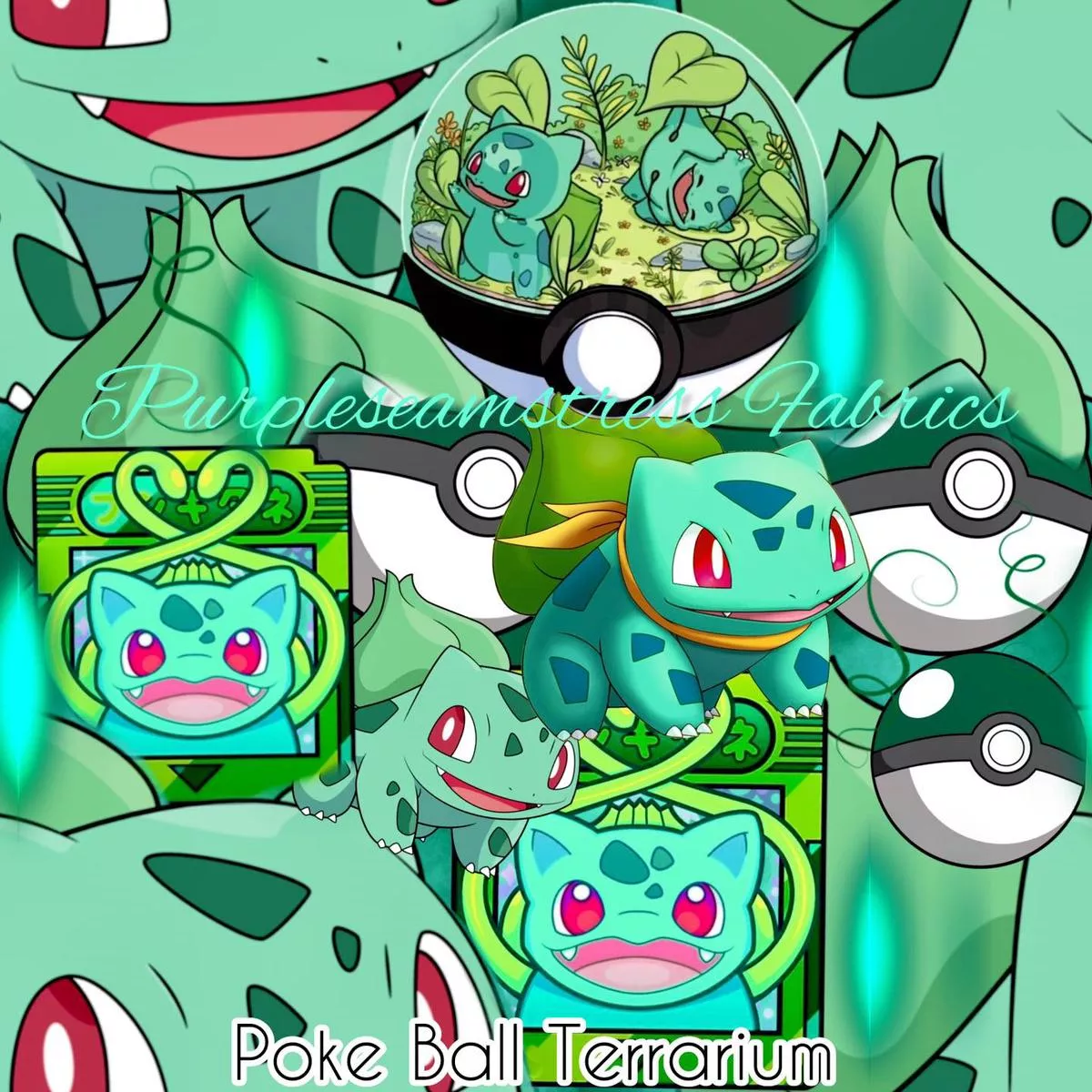 Poke Ball TerrariumFabric
