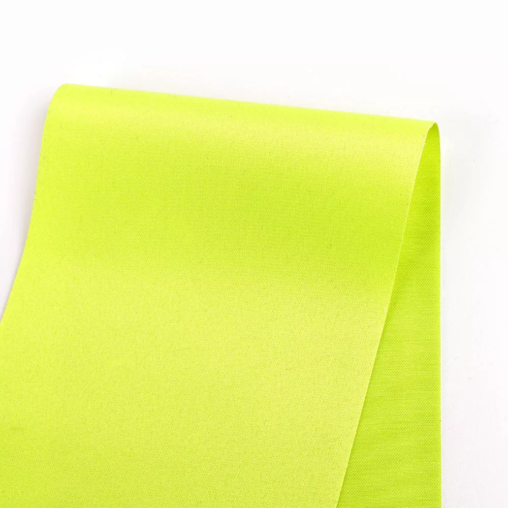Poly Duchess Satin – Fluro Yellow