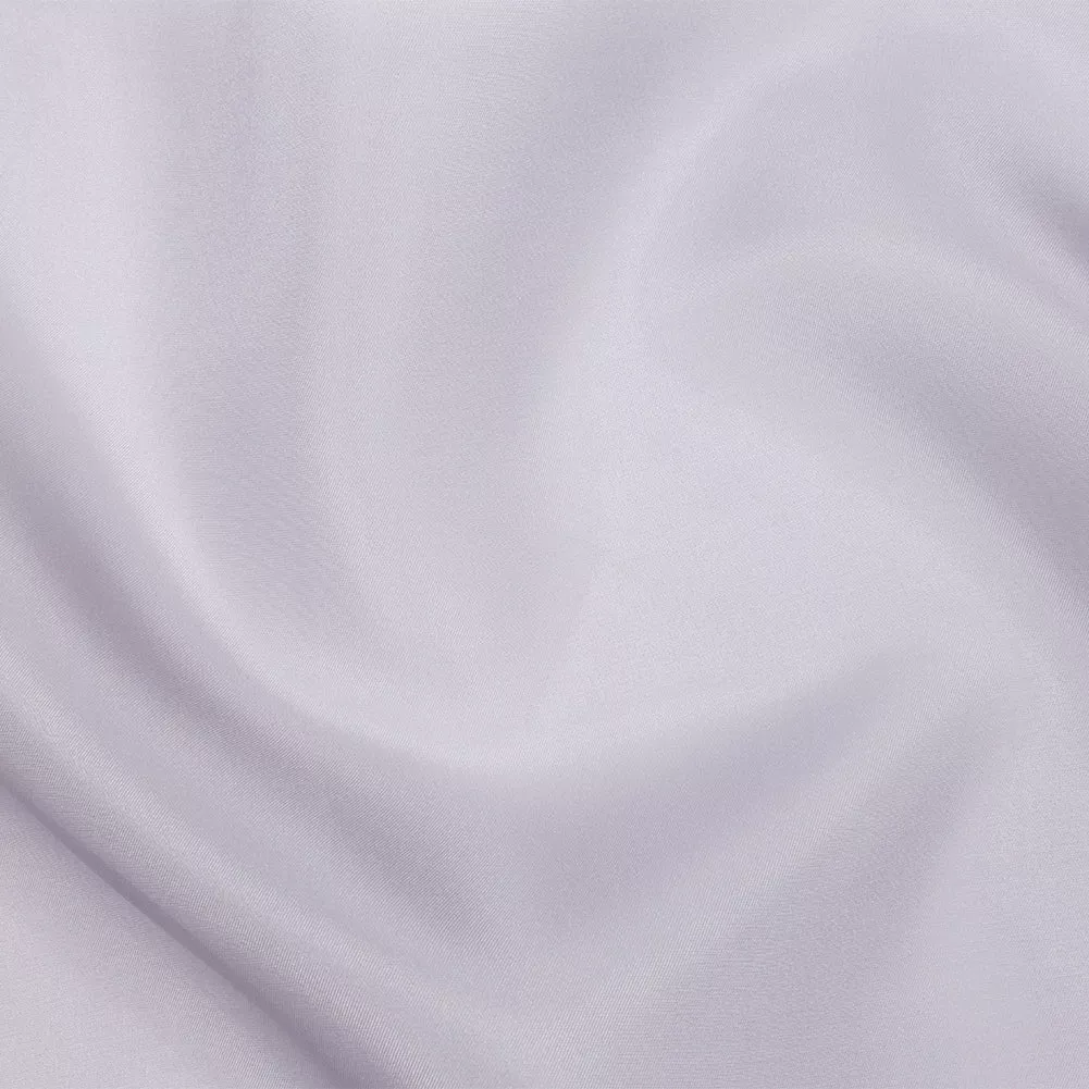 Polyester Twill Organdy – Shimmering Silver – Quinn Collection