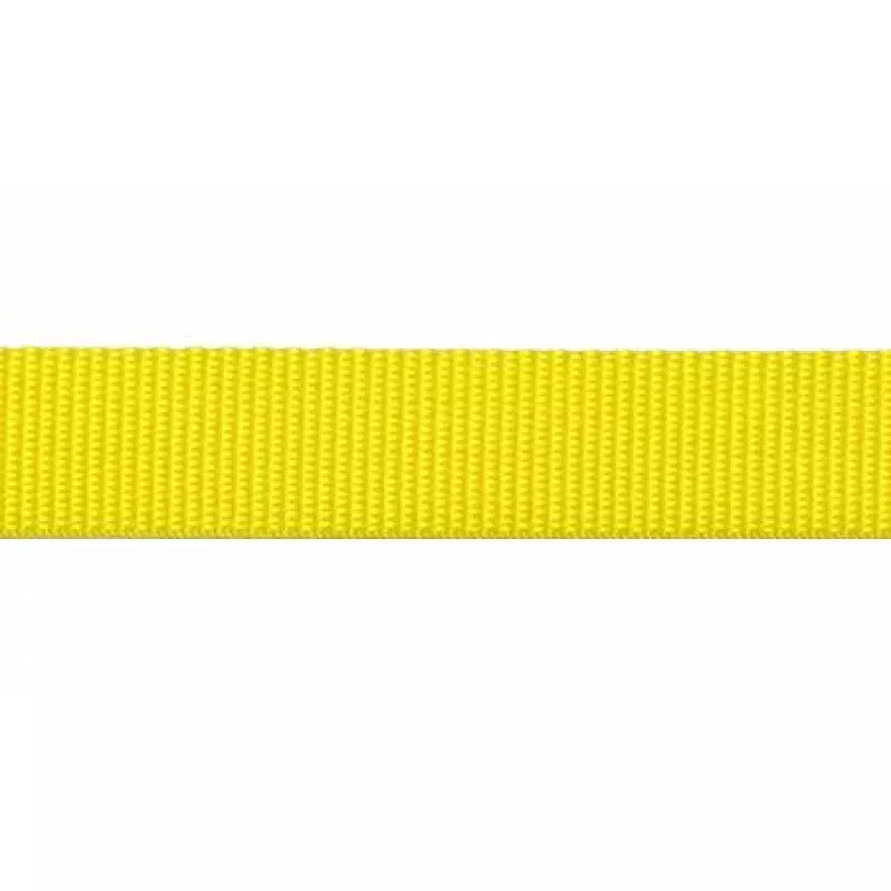 Polyester Webbing Yellow 1 Wide
