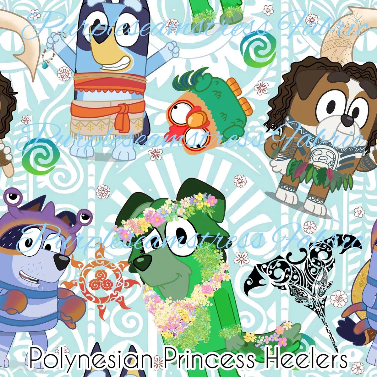 Polynesian Princess HeelersFabr…
