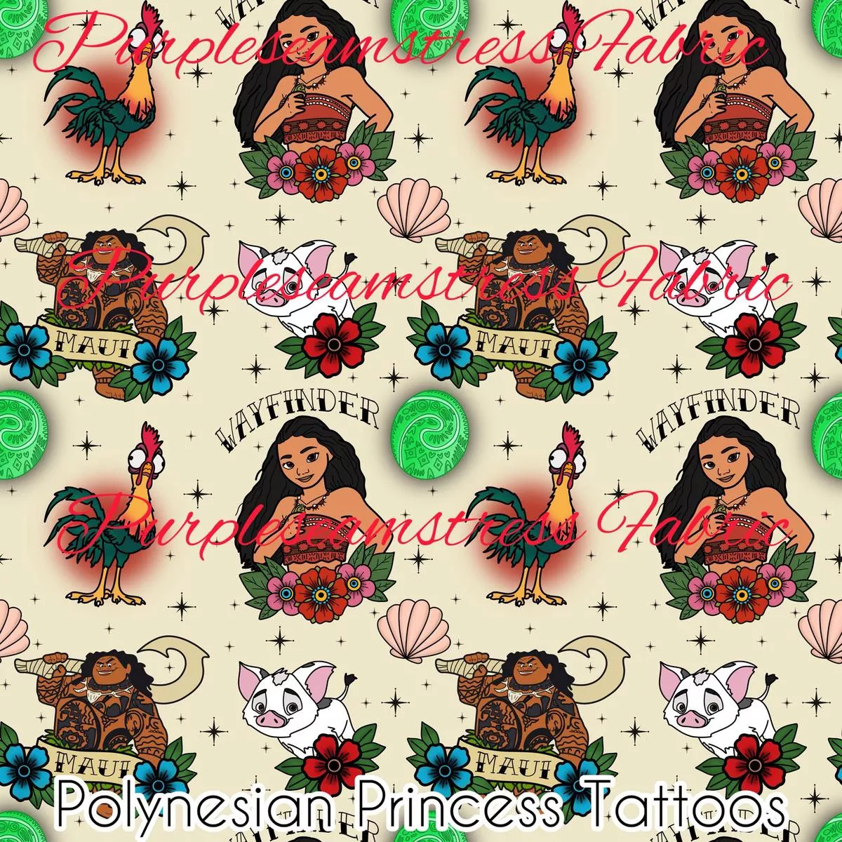 Polynesian Princess TattoosFabr…