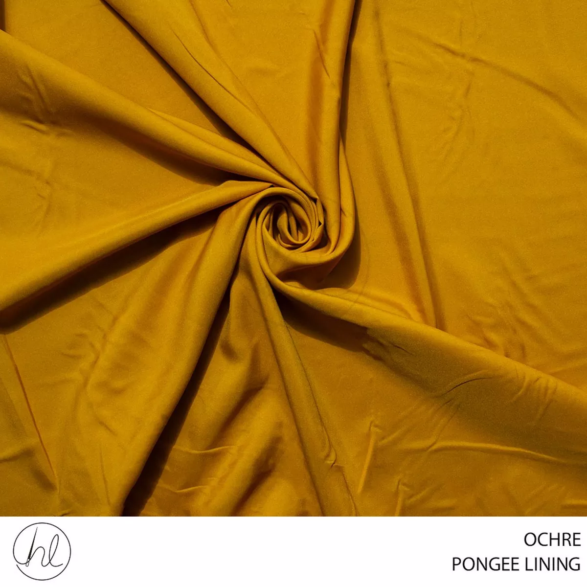 PONGEE LINING PLAIN FABRIC 150CM OCHRE