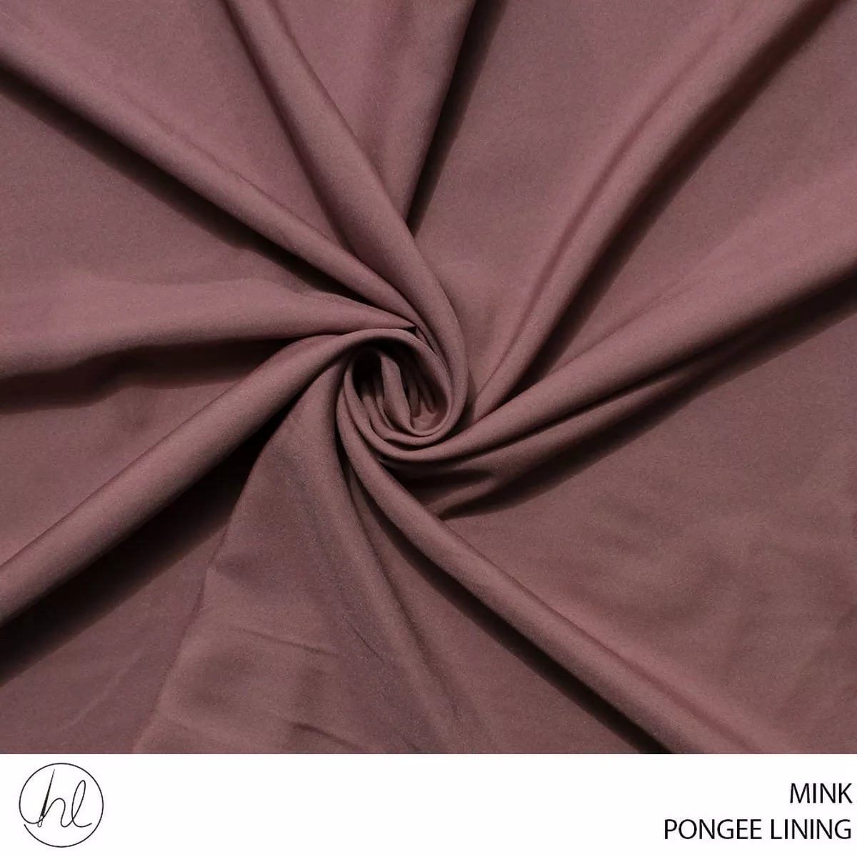 PONGEE LINING SUPREME PLAIN FABRIC 150CM MINK