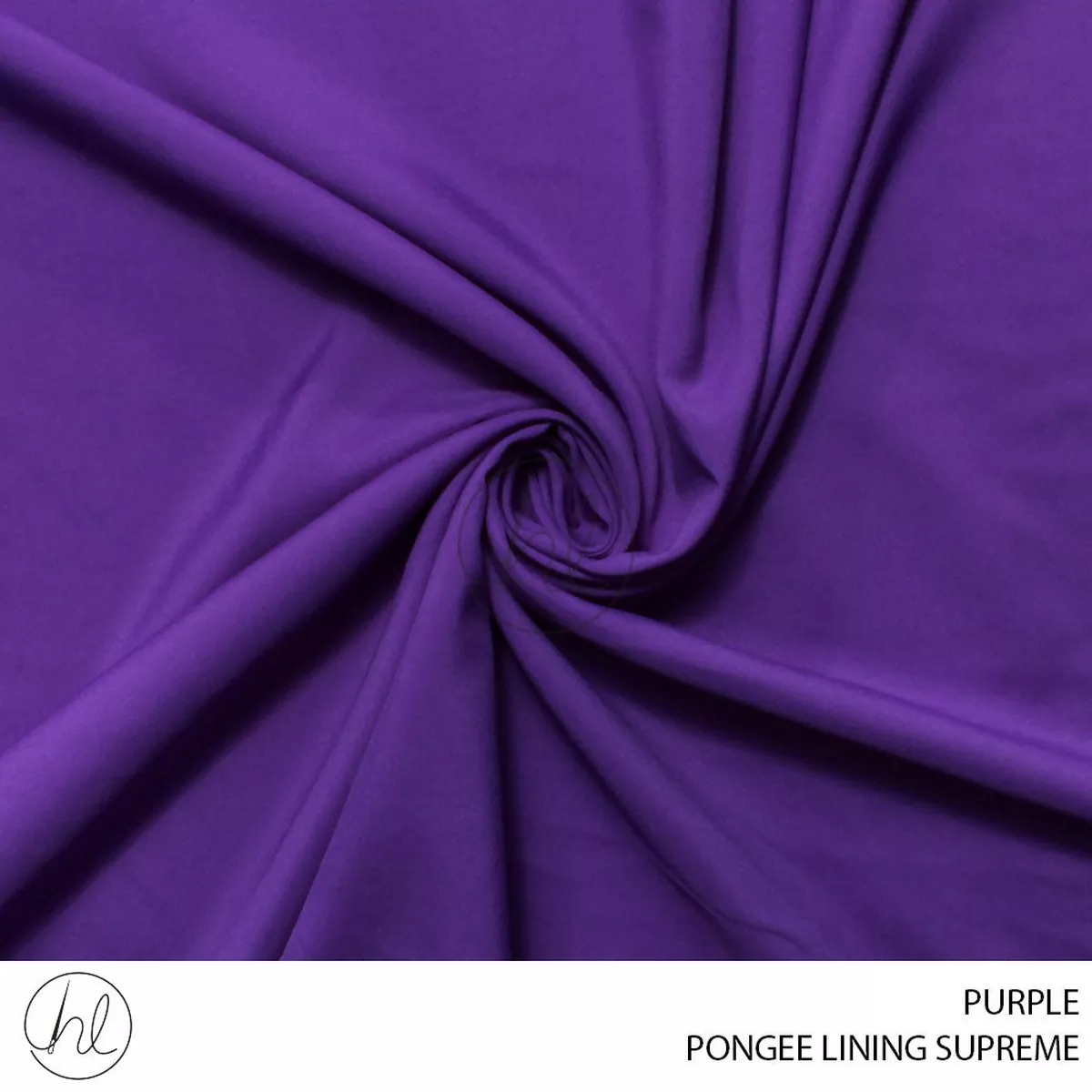 PONGEE LINING SUPREME PLAIN FABRIC 150CM PURPLE