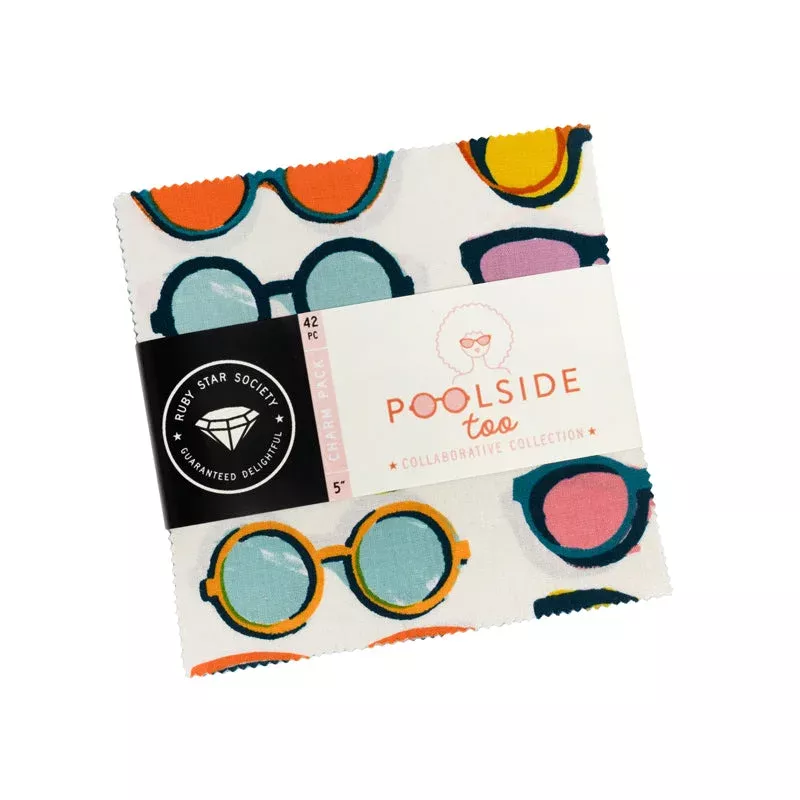 Poolside Too – Charm Pack (5 squares)