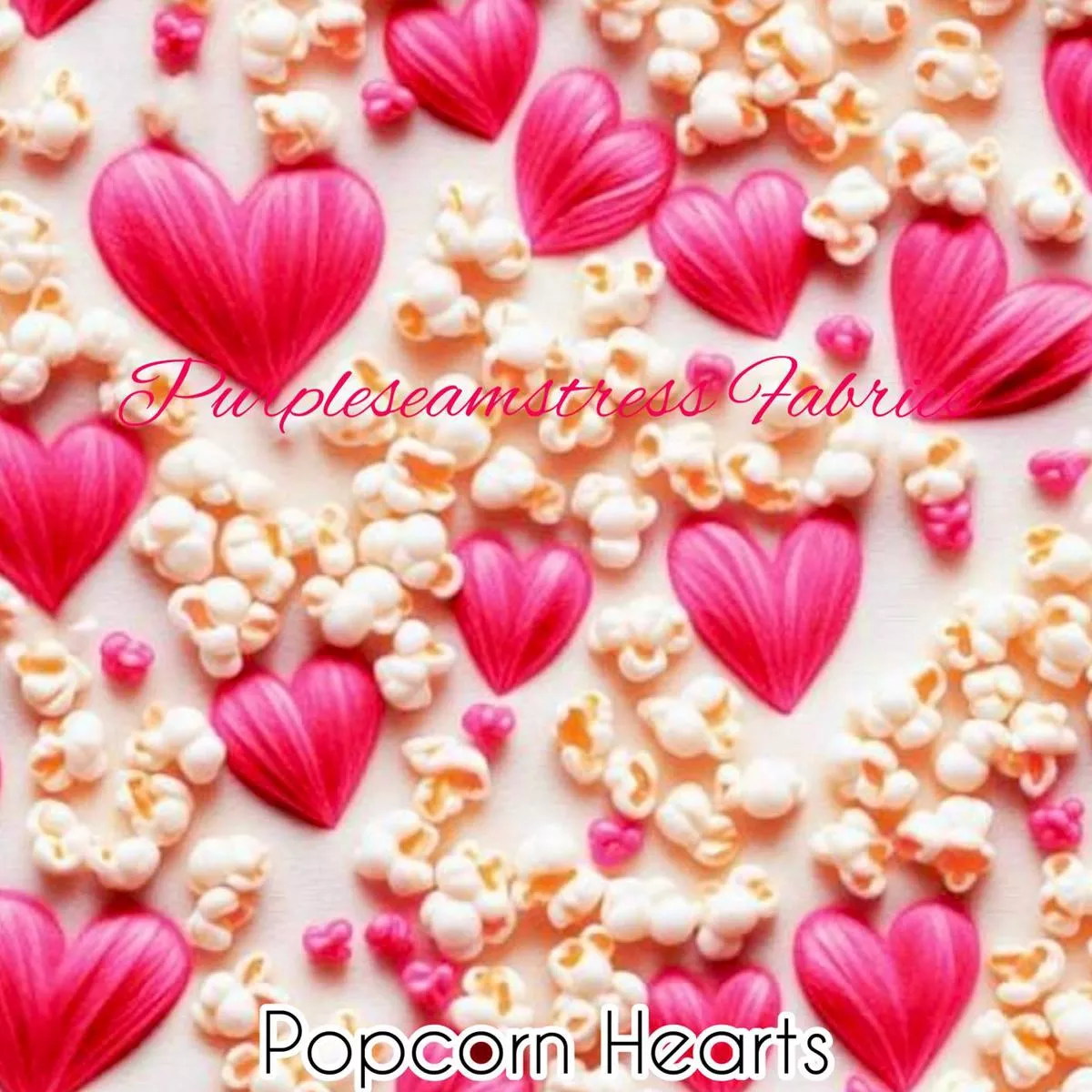 Popcorn HeartsFabric