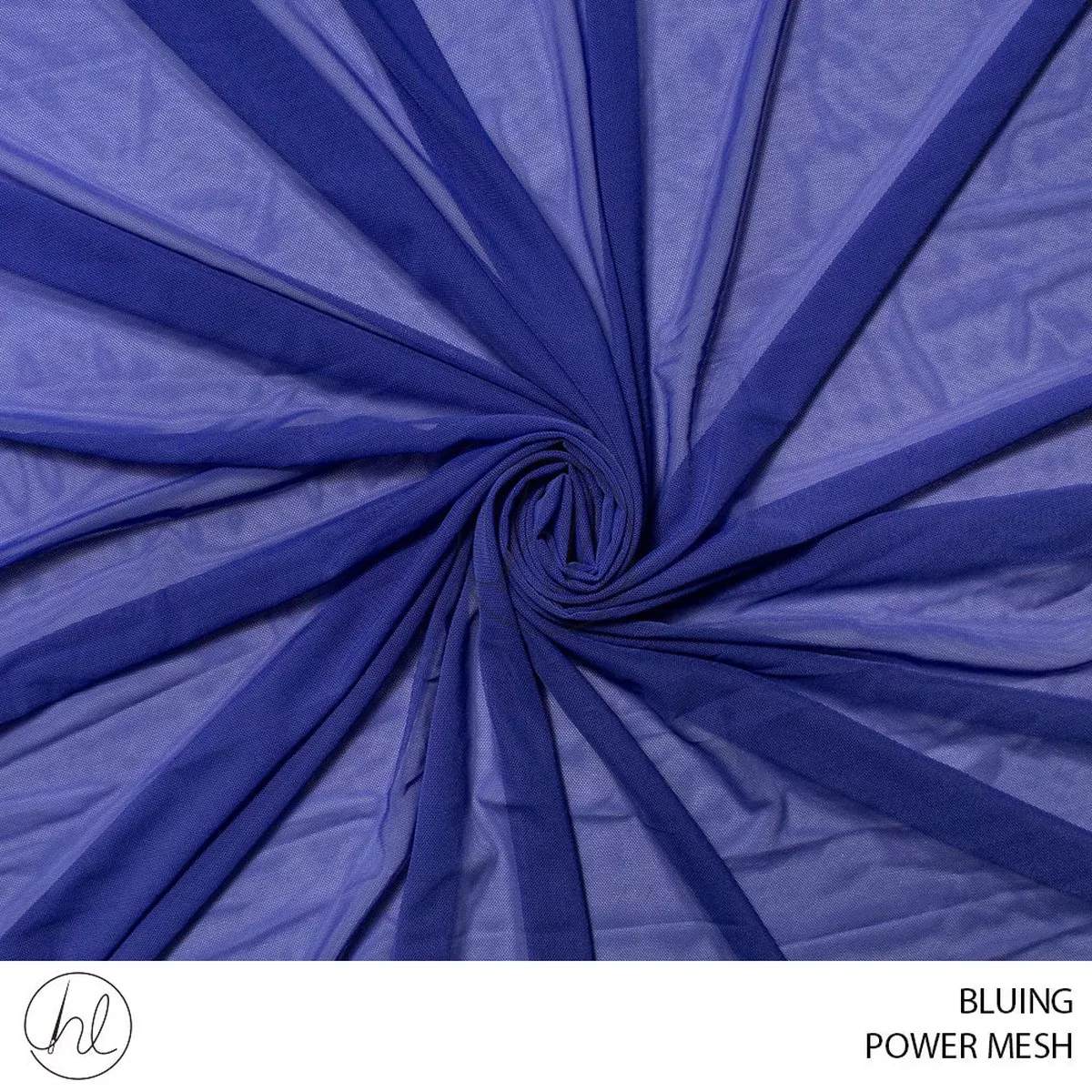 Power mesh 51 bluing 150cm per m