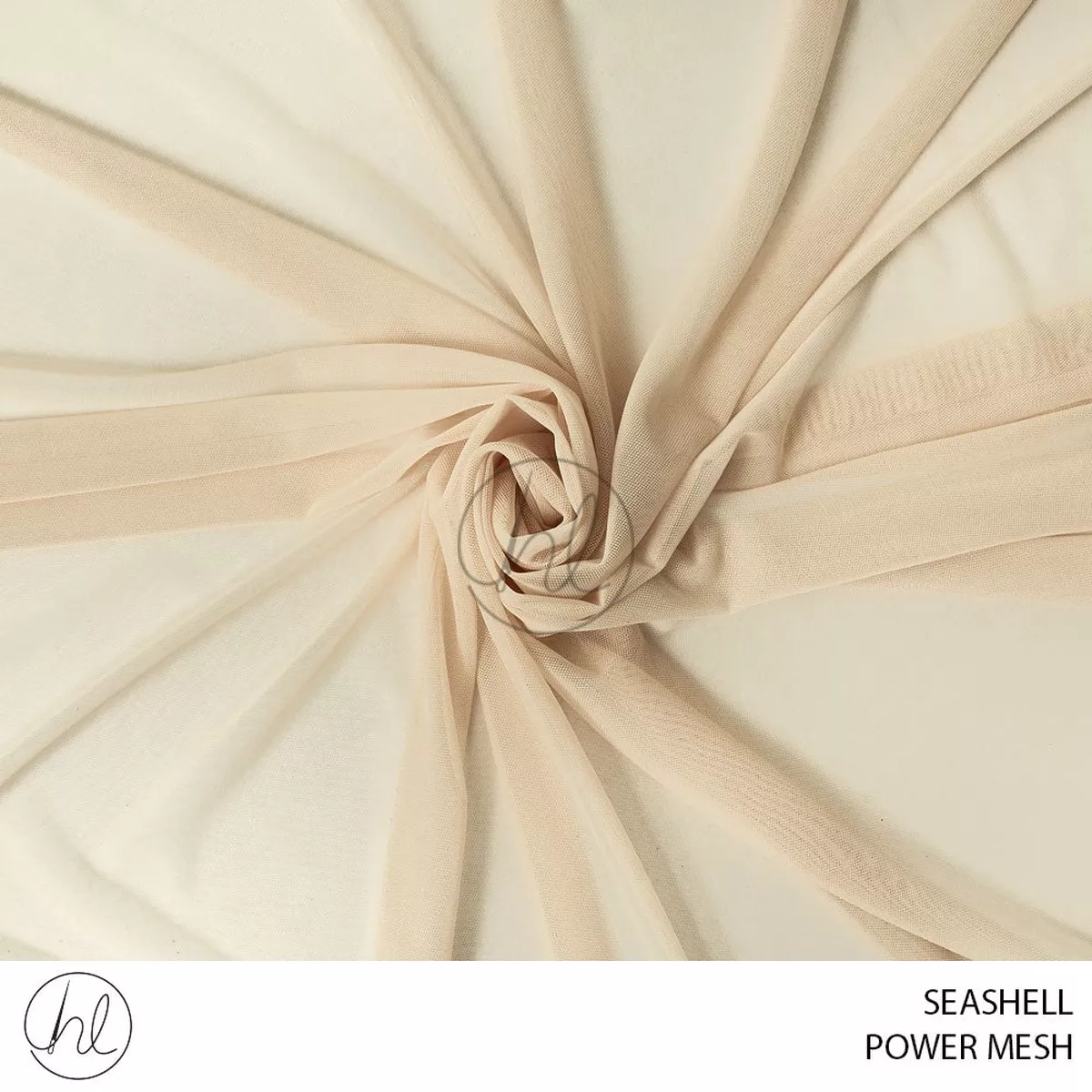 Power Mesh 781 Seashell 150cm Per M