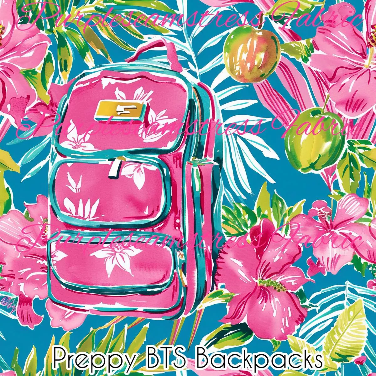 Preppy BTS BackpacksFabric